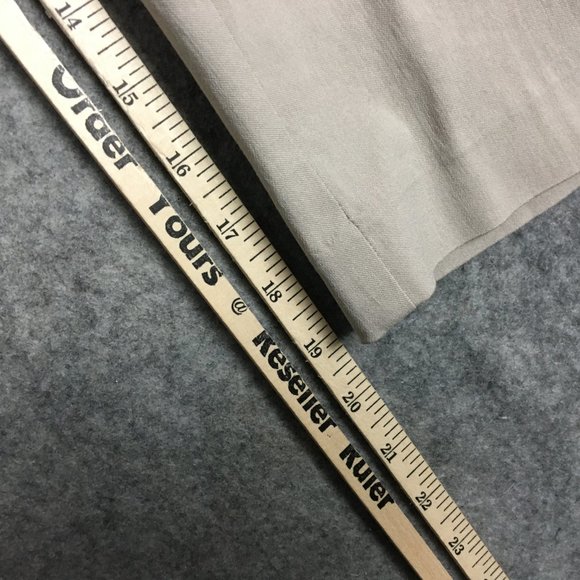 Dana Buchman Capri Pants S Cropped Khaki Pull On Straight Mid Rise Career Casual - Picture 8 of 12